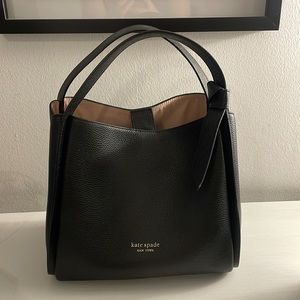 Kate spade knott medium crossbody leather purse